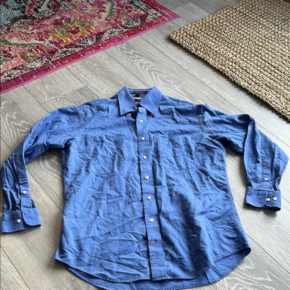 Tommy Hilfiger Men's Blue Shirt - Picture 1 of 8